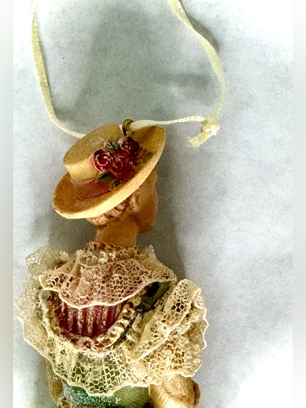 Porcelain Victorian Lady Christmas Ornaments ( Set Of 5) - Picture 6 of 16